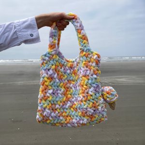 Rainbow Sorbet Ice-cream Tote Bag