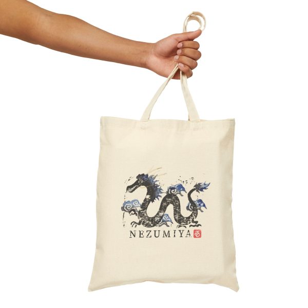 Water and Fire Zodiac Dragon Tote Bag - Image 3
