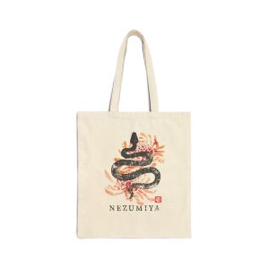 Zodiac Snake Tote Bag
